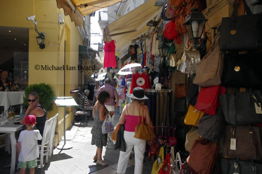 Street Market in Corfu